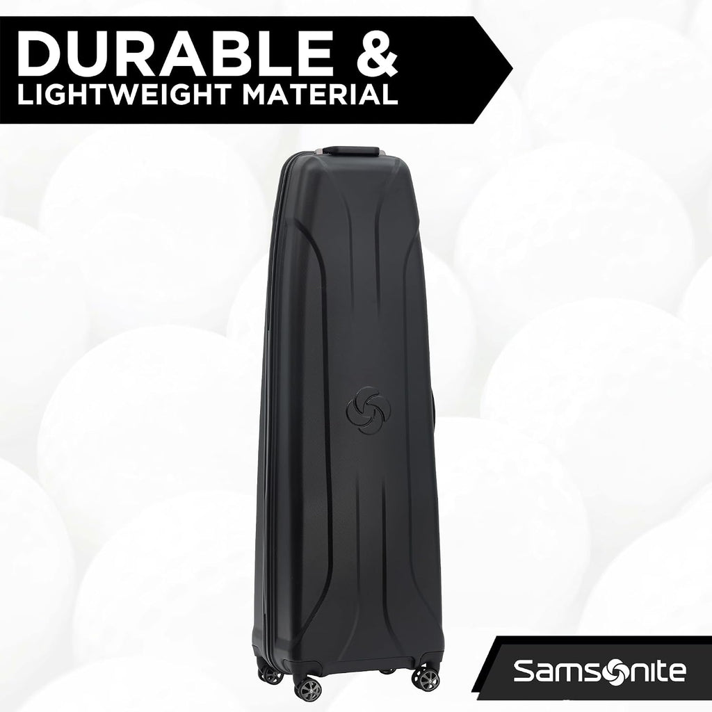 Samsonite Tour Premier Golf Hard Case Golf Travel Bag, Lightweight & Durable ABS Shell, 360 Degree Multi-Directional 'Shark Wheels'