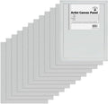 Creative Mark Cotton Canvas Panels 18x24' - 12 Pack - Professional Quality Fine Weave Acrylic Primed Artist Canvas Boards for Painting, Acrylics, Studios, & More