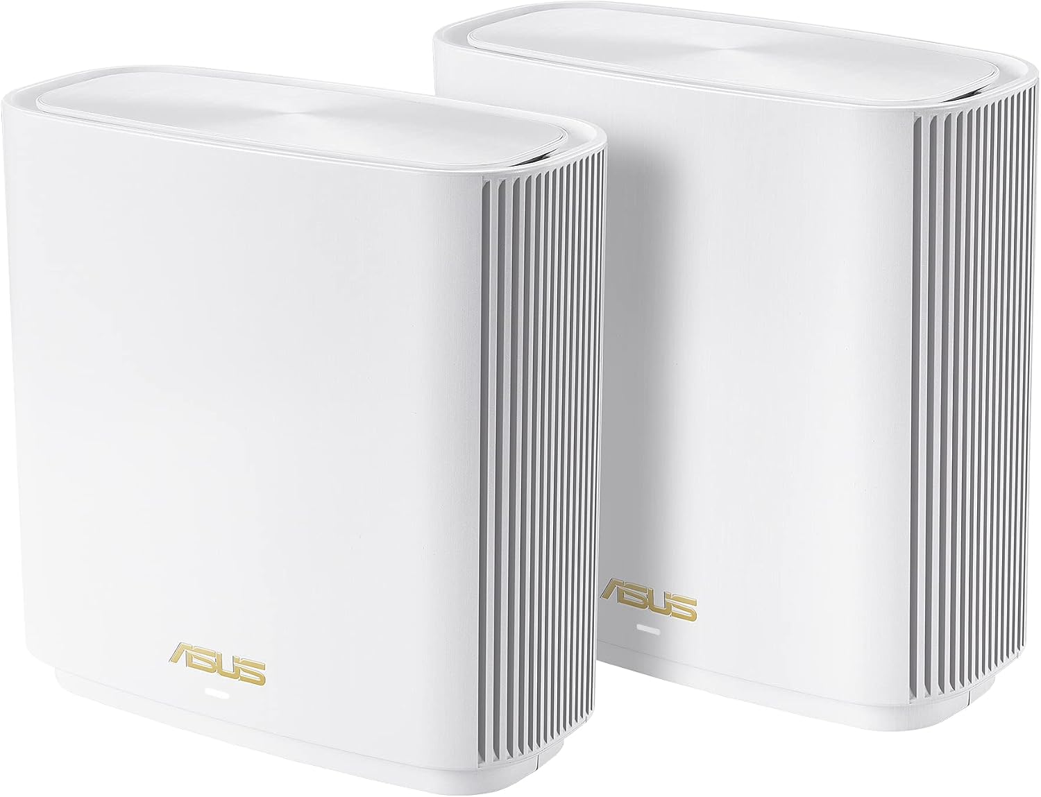 ASUS ZenWiFi Whole-Home Tri-Band Mesh WiFi 6E System (ET8 2PK), Coverage up to 5,500 sq.ft & 6+Rooms, 6600Mbps, New 6GHz Band, AiMesh,Instant Guard (Renewed)