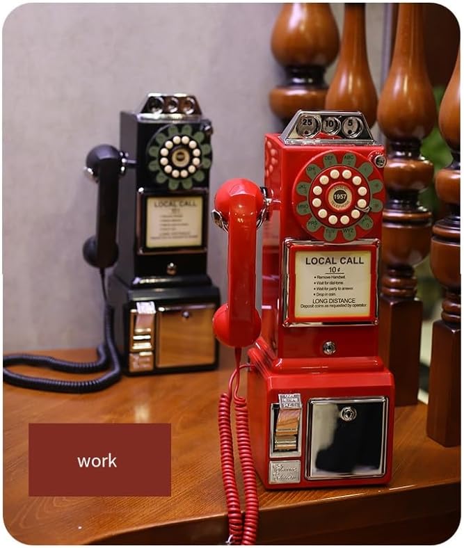 cojodopo Audio Guest Book Wedding Phone Booth, Wedding Guest Book Alternative, Leaving A Voicemail Message Preserve Your Special Occasions (Red)