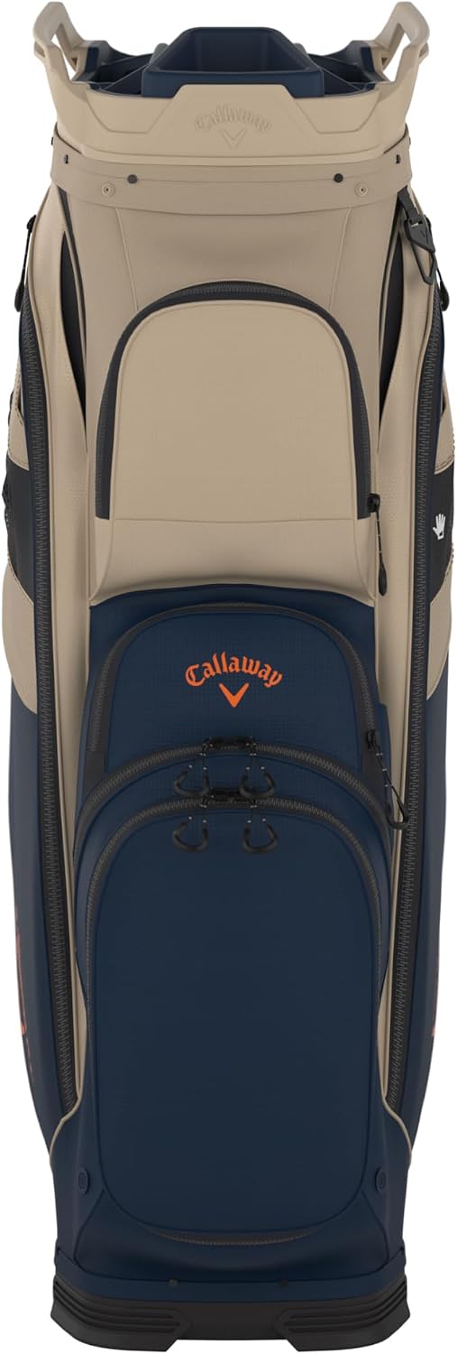 Callaway Golf ORG 14 Cart Bag (Navy/Flow Yellow)