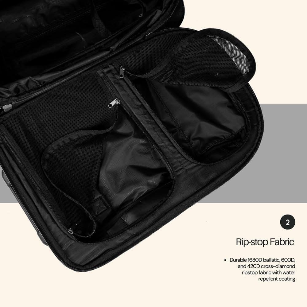 OGIO Layover Travel Bag (Black Pindot)
