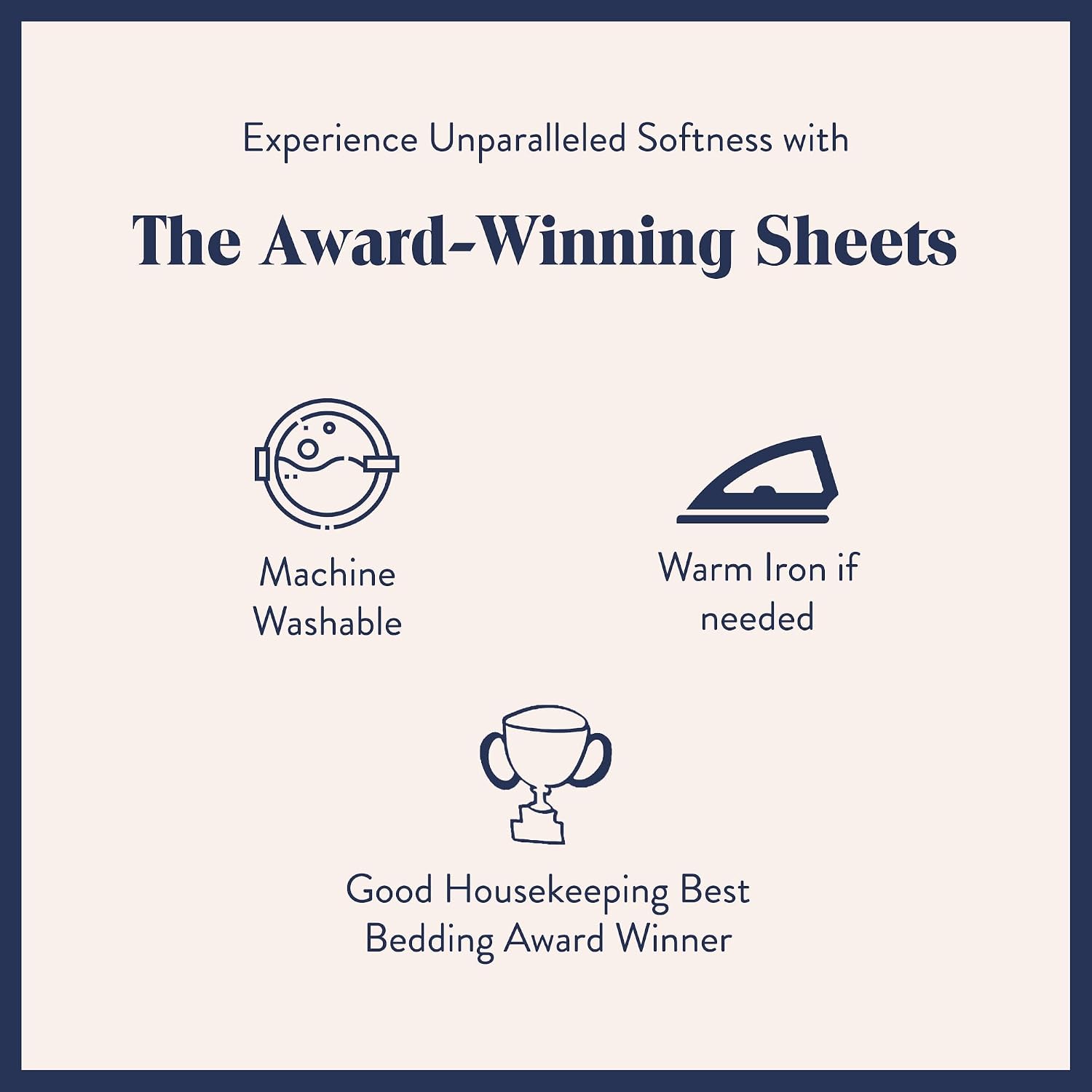 Brooklinen Luxury Sateen 4 Piece Sheet Set - 100% Cotton Bed Sheets, Soft & Durable Queen Size Sheets Set in Pebble, Oeko-TEX Certified Bedding Set, 1 Fitted Sheet, 1 Flat Sheet, 2 Pillowcases