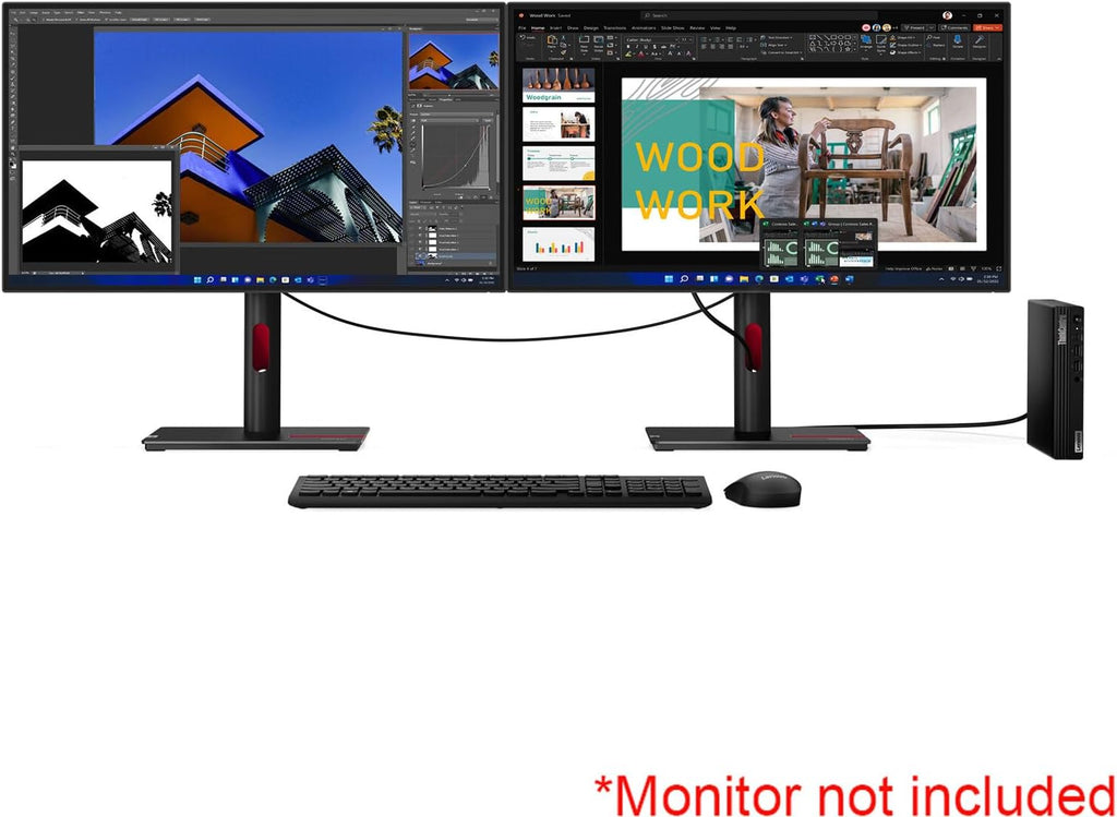 Lenovo ThinkCentre M70q Gen 5 Tiny Business Desktop PC (Intel 20-Core i7-14700T, 16GB DDR5 RAM, 512GB PCIe SSD, UHD Graphics 770) MFF, Mini PC, DisplayPort, Wi-Fi, Ethernet, Bluetooth, Win 11 Pro