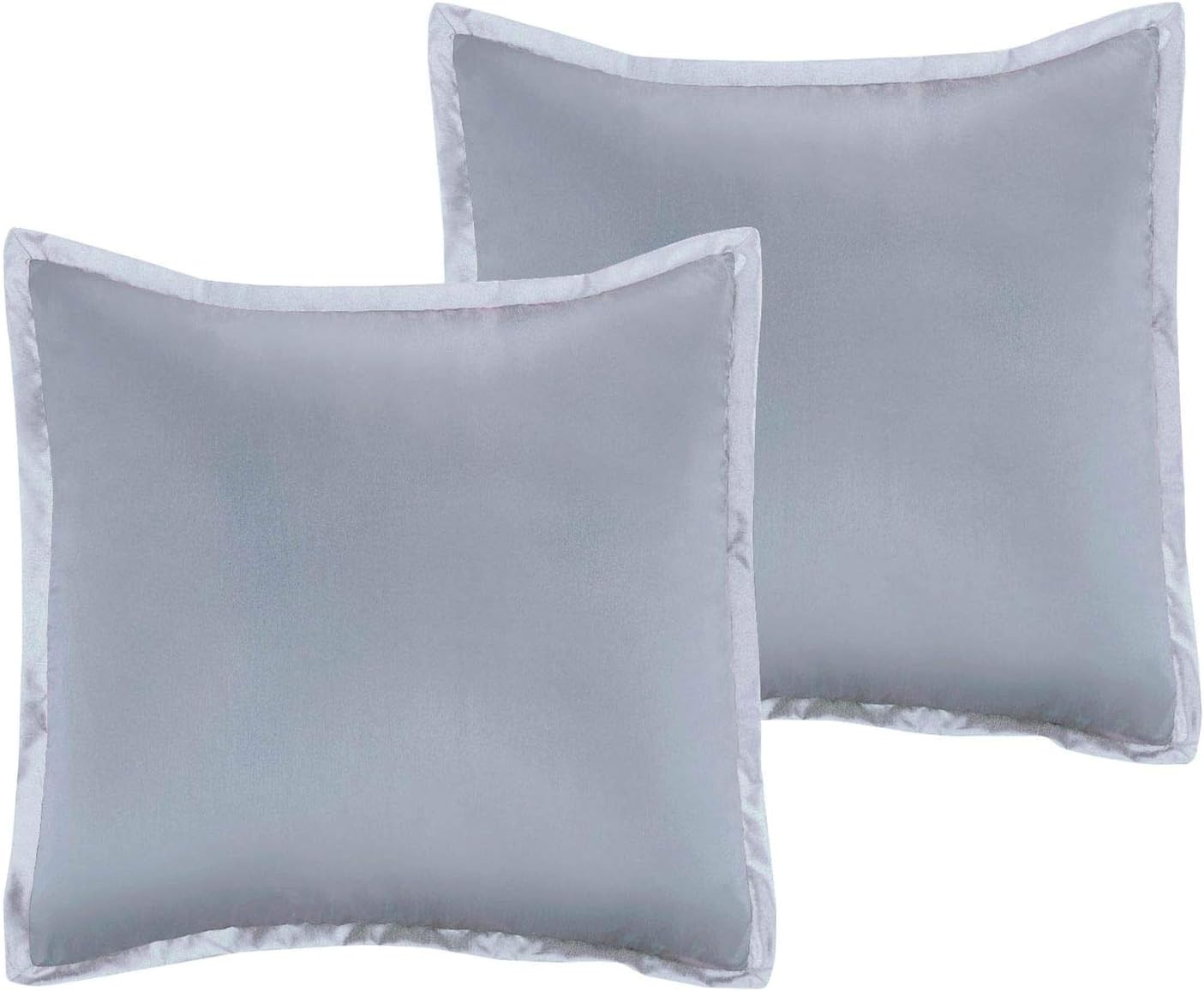Riverbrook Home 100% Polyester Comforter Set, King, Bergen - Blue/Gray, 10 Piece Set