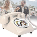 New Video Audio Guest Book Wedding Phone, 32G 1080P HD Video Audio Phone Guestbook, Creative Record Audio GuestBook for Wedding Bridal Shower, Birthday, Graduations, Baby Shower(White)