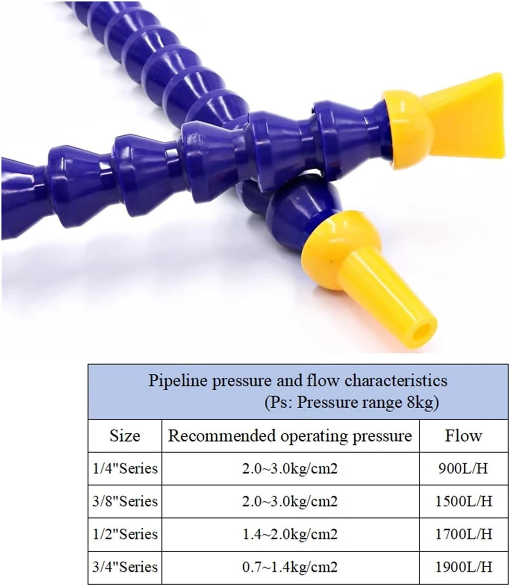 cnc milling machine mist cooling. G1/4 3/8 1/2'' Male Thread Cooling Pipe 300~700mm with Nozzle for CNC Milling Lathe(5pcs-g1/2 Round/Switch 700mm)