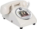 Wedding Phone Guestbook,Retro Video Audio Guest Book Wedding Phone,Hd Video Phone Guestbook,Wedding Phone Guestbook Creative Easy to Use & Fun,for Bridal Shower,Birthday(White)