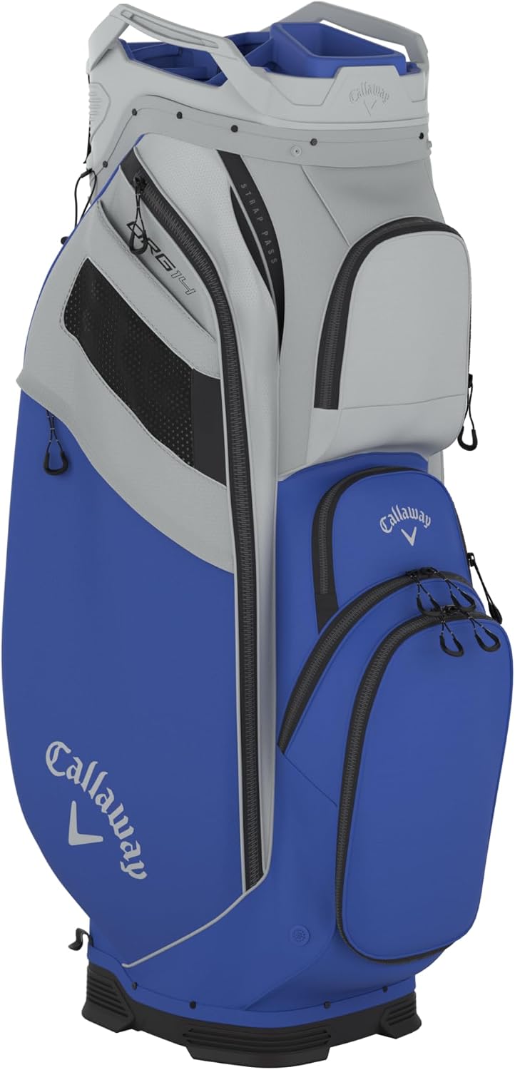 Callaway Golf ORG 14 Cart Bag (Navy/Flow Yellow)