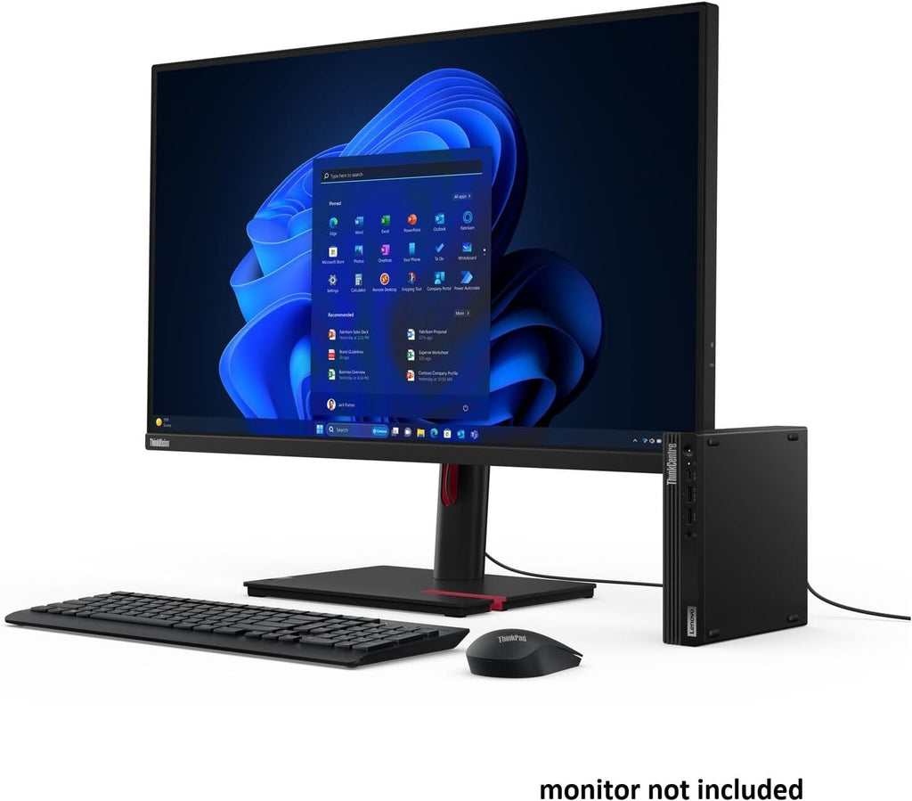 Lenovo ThinkCentre M70q Gen 5 Tiny Business Desktop (Intel 20-Core i7-14700T, 32GB DDR5 RAM, 1TB SSD, UHD Graphics 770) MFF, Mini PC, DisplayPort, Ethernet, HDMI, 3-Yr WRT, Wi-Fi 6E, Win 11 Pro