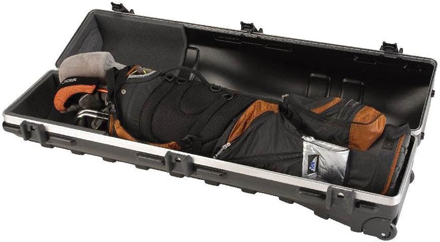 SKB Staff ATA Hard Shell Plastic Golf Travel Case for Cart Bags
