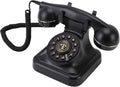 Luocute Audio Guestbook Retro Phone, Leave Message Voicemail on 32GB Card for Wedding, Birthday, Anniversary, Parties with Retro, Vintage Style, Home or Hotel Use (Black)