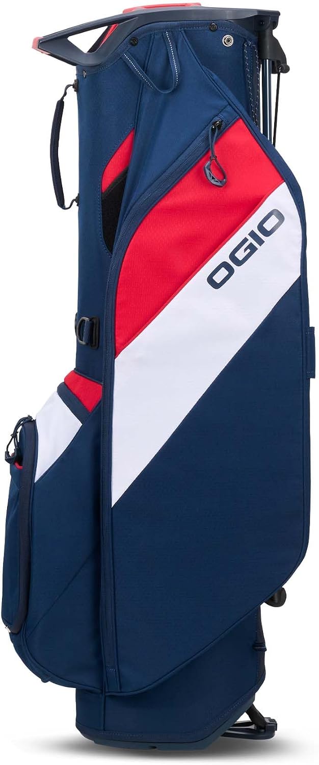 OGIO Golf Fuse 4 Stand Bag (Red/White/Blue)