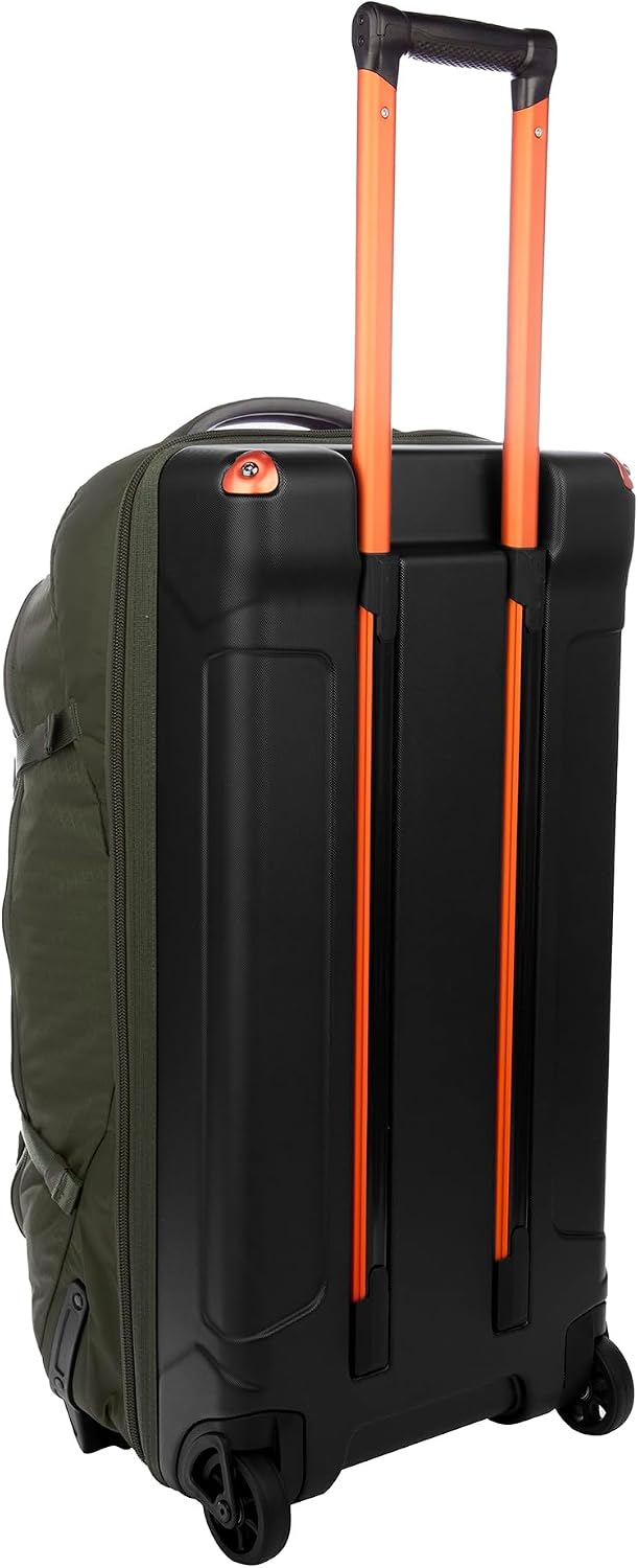 Eddie Bauer Expedition Rolling Duffel Bag with Wheels | Travel | Check-In | Luggage | Rugged | Durable - Dark Thyme, 30'