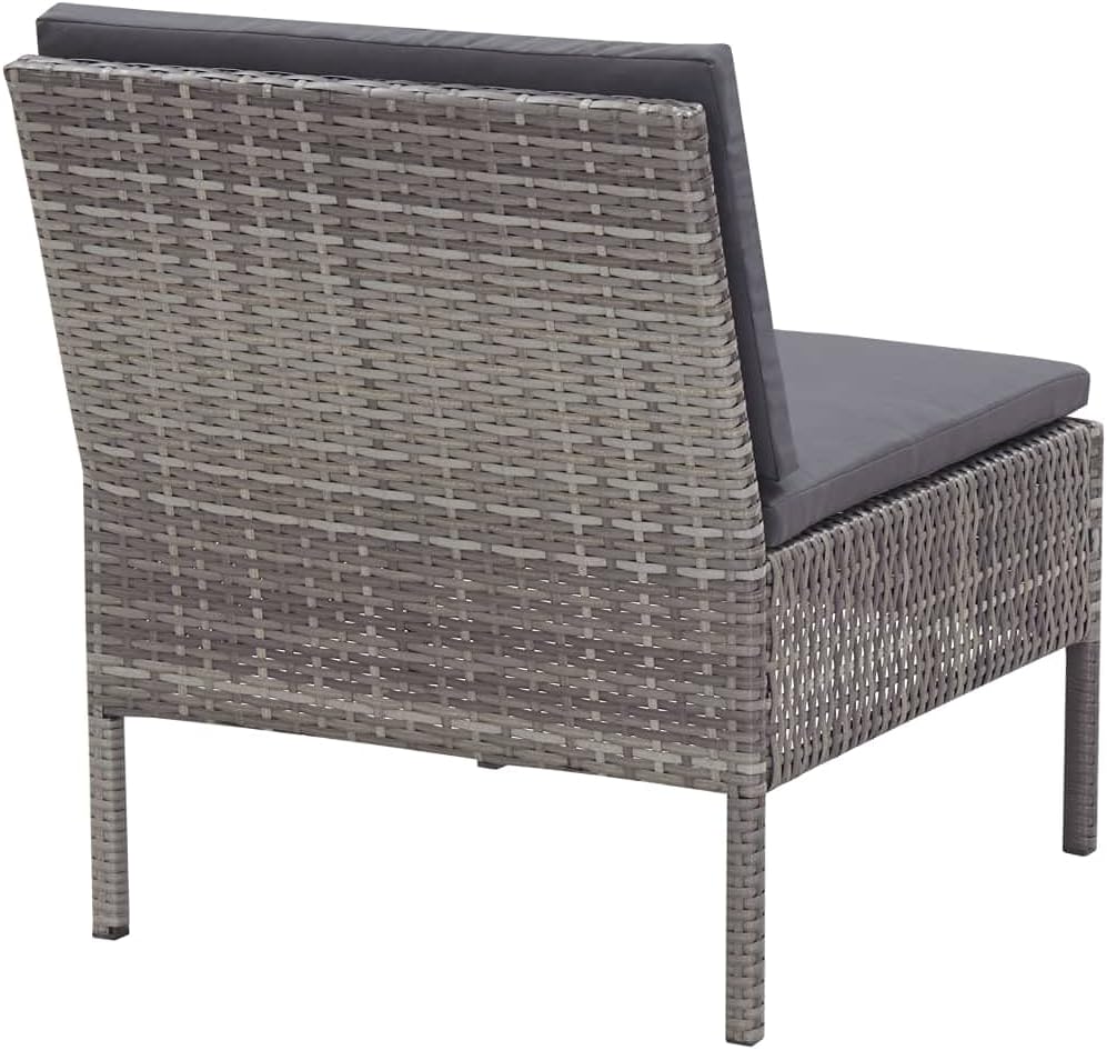 5 Piece Patio Sofa Set with Cushions Poly Rattan Grayqueen Bed Frame with headboard Queen Size Bed Frame King Size Bed Frame King Platform Bed Frame Metal Bed Frame Queen Size