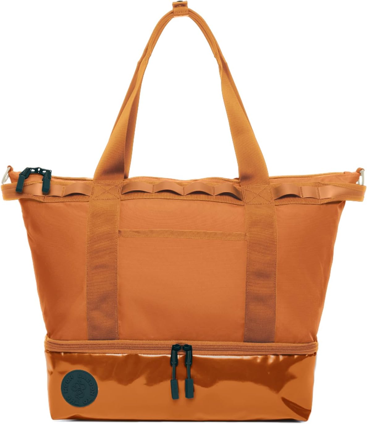 Baboon to the Moon Weekender Bag – Travel Bags for Women, Carry On Duffle with Shoe Compartment – Overnight Bag, Personal Item Travel, Weekend Bags (Caramel)