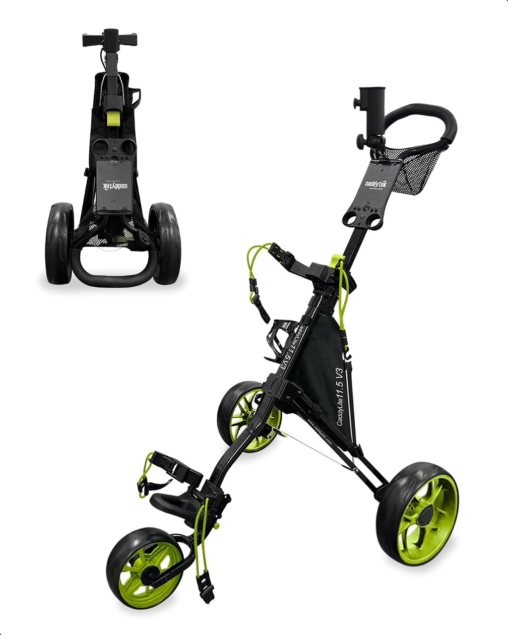 Caddytek Golf CaddyLite 11.5 V3 Superlite Deluxe Push Cart