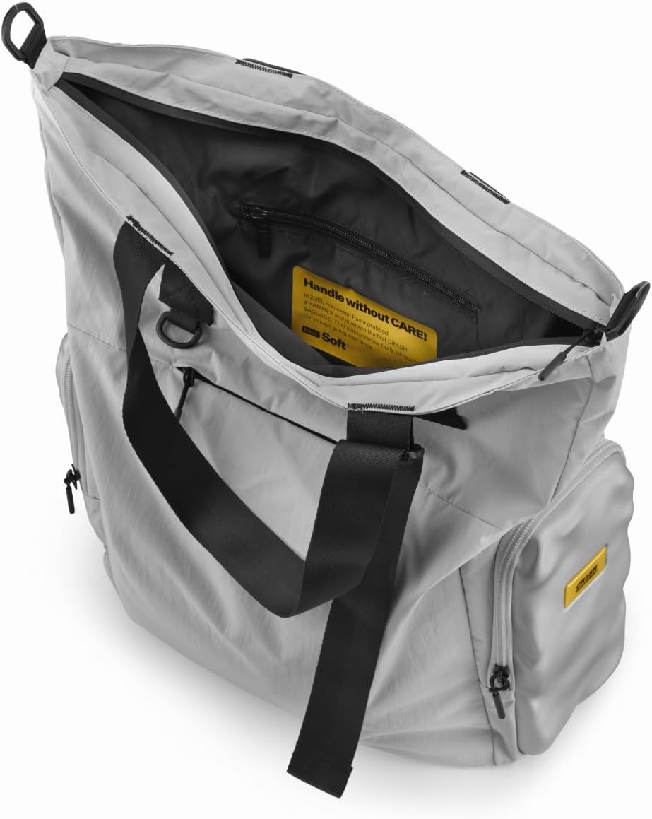 CRASH BAGGAGE Soft Tote Bag – Everyday Carryall Tote for Work & Travel with Laptop Compartment, Water Resistant