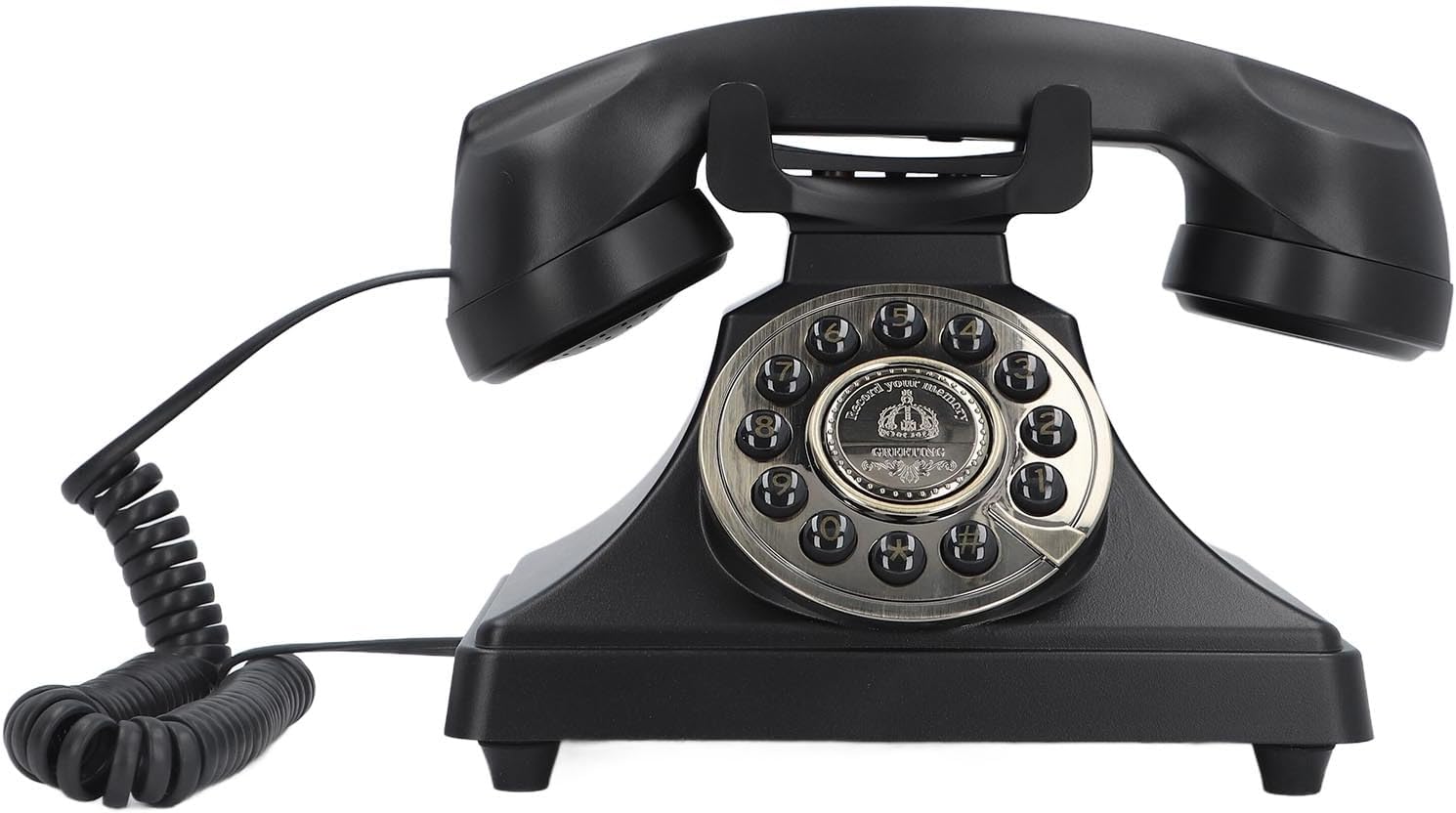 ciciglow Vintage Audio Guest Book Phone, Wedding Phone, Message Recorder for Weddings, Birthdays, Anniversaries, Great for Vintage Enthusiasts