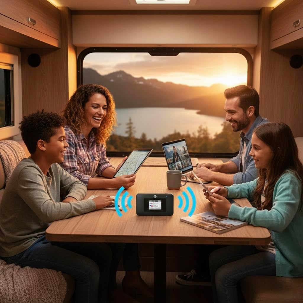 AT&T Unite Express 4G LTE Mobile Hotspot, AC797-100NAS, AirCard 797 Wi-Fi 5 Cellular Wireless Router, LTE Cat-13 Internet Speeds up to 400 Mbps, Perfect for Travel & Work