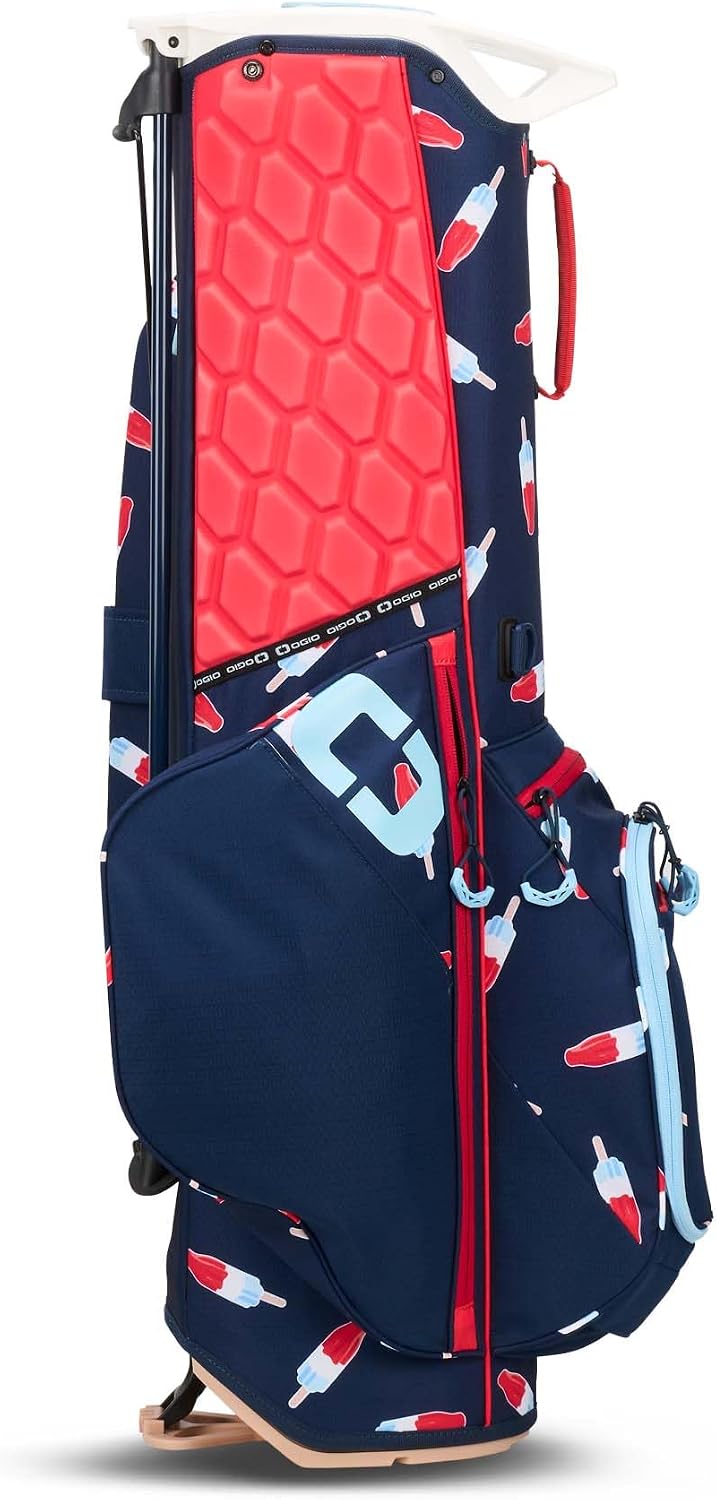 OGIO Golf Fuse 4 Stand Bag (Rocket Pop)