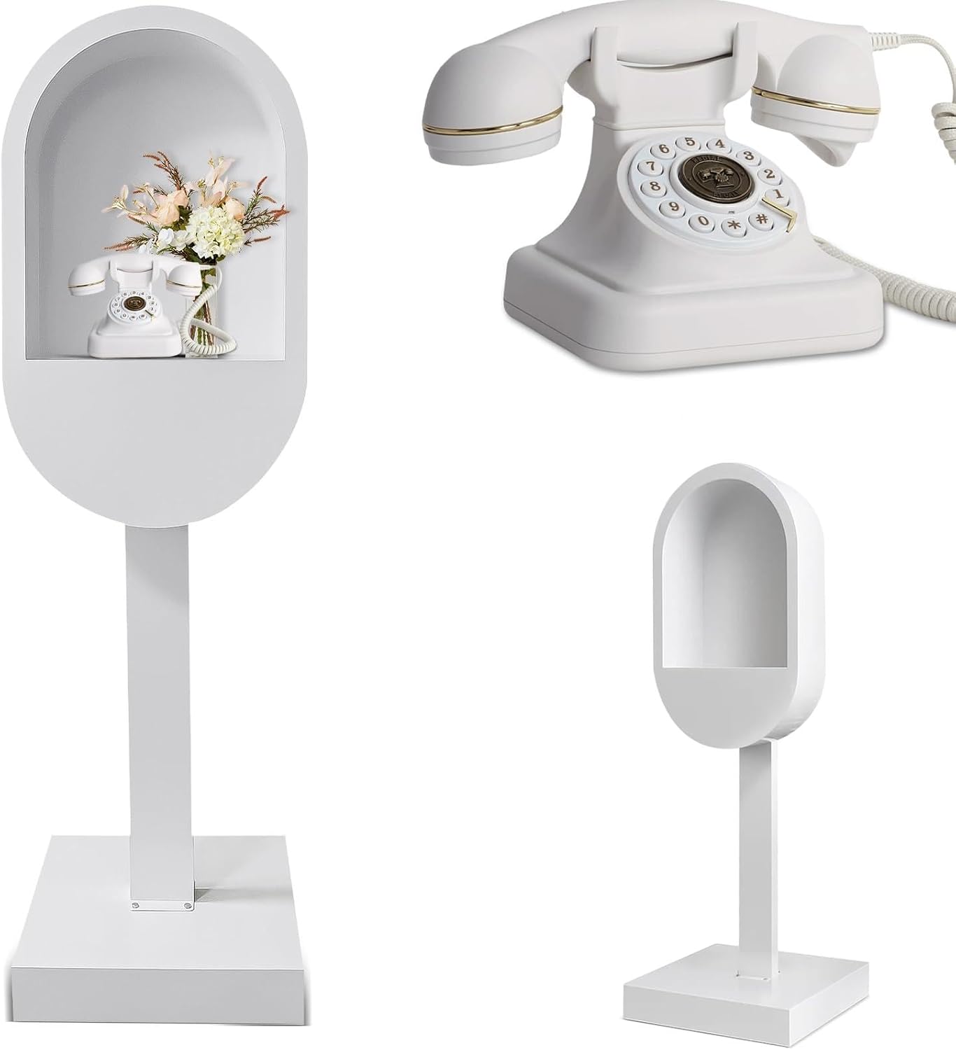Romantic Audio Guest Book Phone + Booth