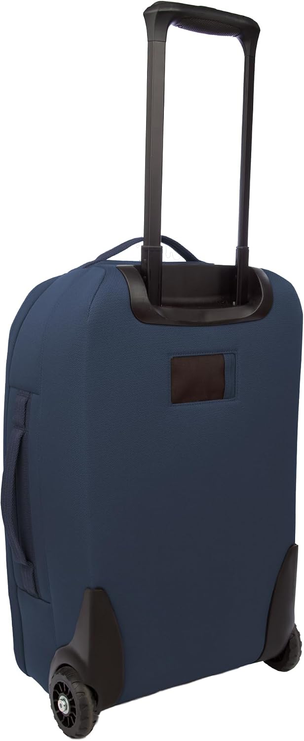 Eddie Bauer Excursion Traveling 22 Rolling Duffel Bag with Lightweight Telescopic Handles and Rugged Wheels - 40L, Brook