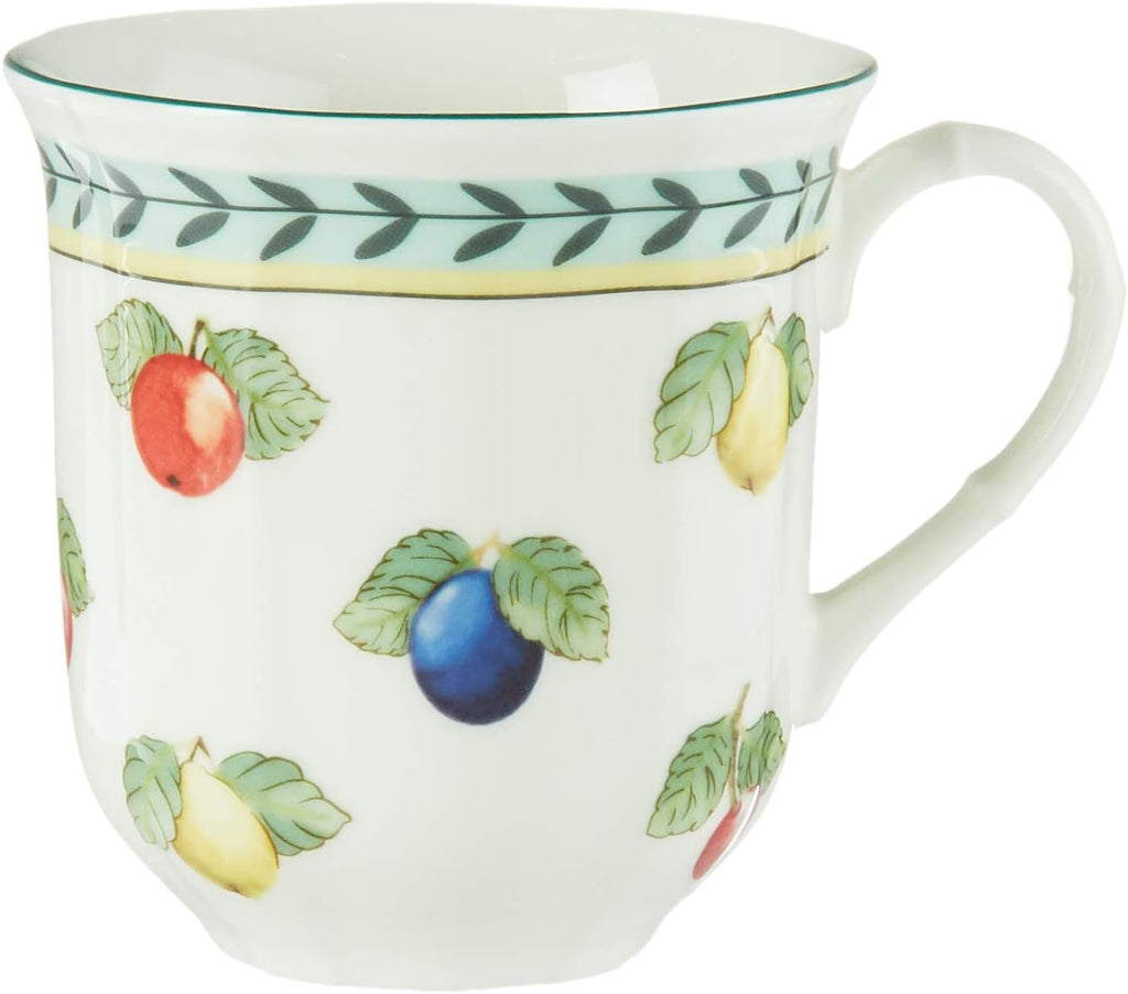 Villeroy & Boch French Garden 12-Piece Dinnerware Set, Service for 4, Plates, Bowls & Mugs, Premium Porcelain, Made in Germany, Dishwasher and Microwave Safe