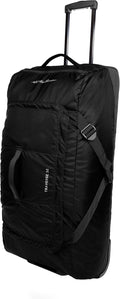 Eddie Bauer Traverse Luggage | Roller Wheels | Telescoping Handle | Travel | Vacation | Ripstop Nylon - Black, 31'