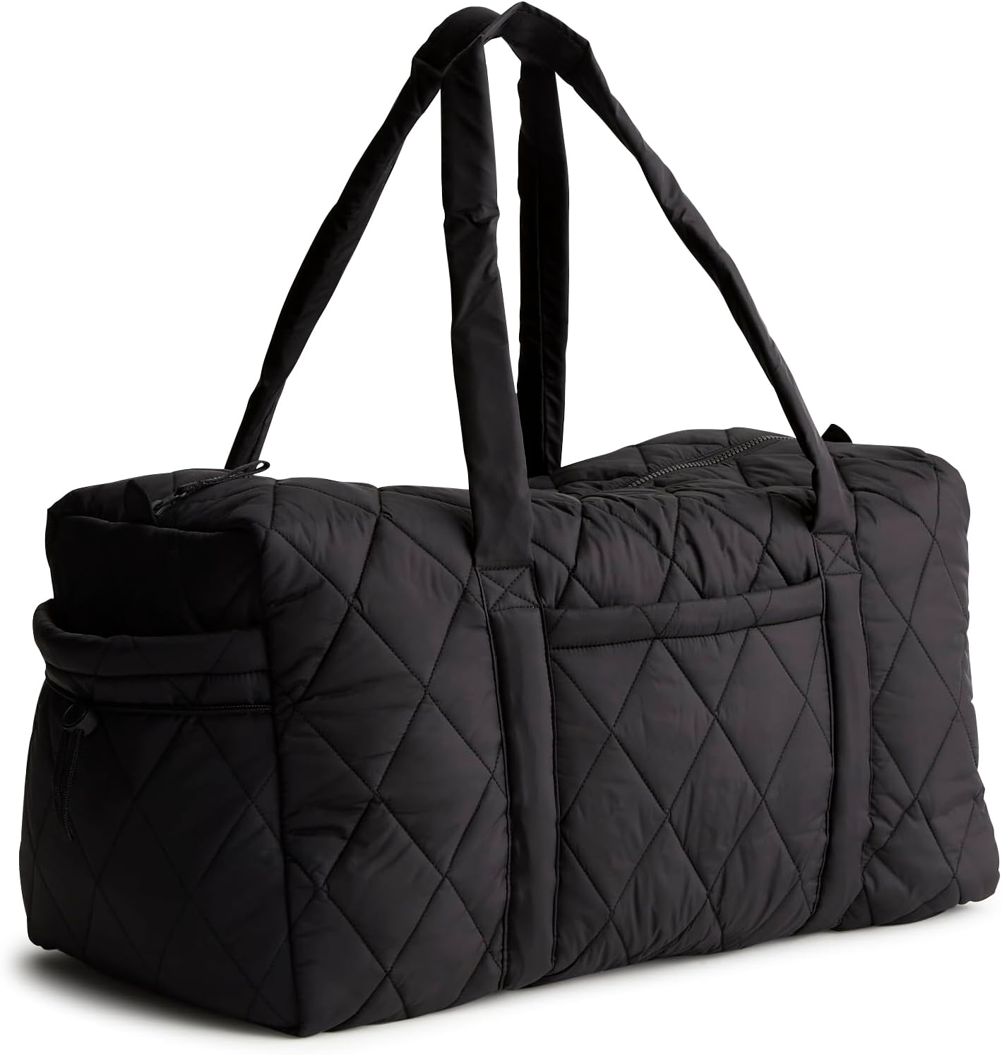 Vera Bradley Women's Featherweight Large Original Duffel Travel Bag, Moonless Night, One Size