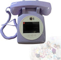 Video Audio Guest Book Wedding Phone Guestbook, 1080P Guest Book Audio Customized with Record Video Lens, for Wedding Bridal Shower, Birthday, Graduations Purple-128GB