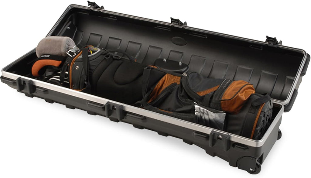 SKB Staff ATA Hard Shell Plastic Golf Travel Case for Cart Bags