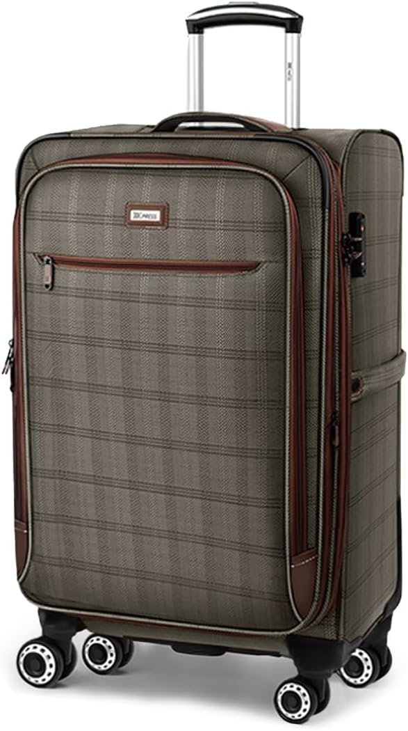 Expandable 20% Luggage-30 inch Luggage with Double Spinner Wheels-Softside Luggage w/TSA LOCK-Travel Luggage for Men Women,30''-COLOR-6