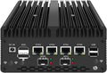 Fanless Mini PC 8505 with DDR5 M.2 Nvme 4*i226 2.5G LAN,USB,HDMI,DP,Type-c,Intel 82599ES 2 * 10G SFP+,WiFi,Micro Router Appliance, AES-NI, OPNsense,NO RAM NO SSD