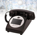 Video Audio Guest Book Wedding Phone, 1080p Hd Retro Video Phone Guest Book, Wedding Phone Customized Video Messages, Record Preserve Special Occasions, for Weddings Black-64GB