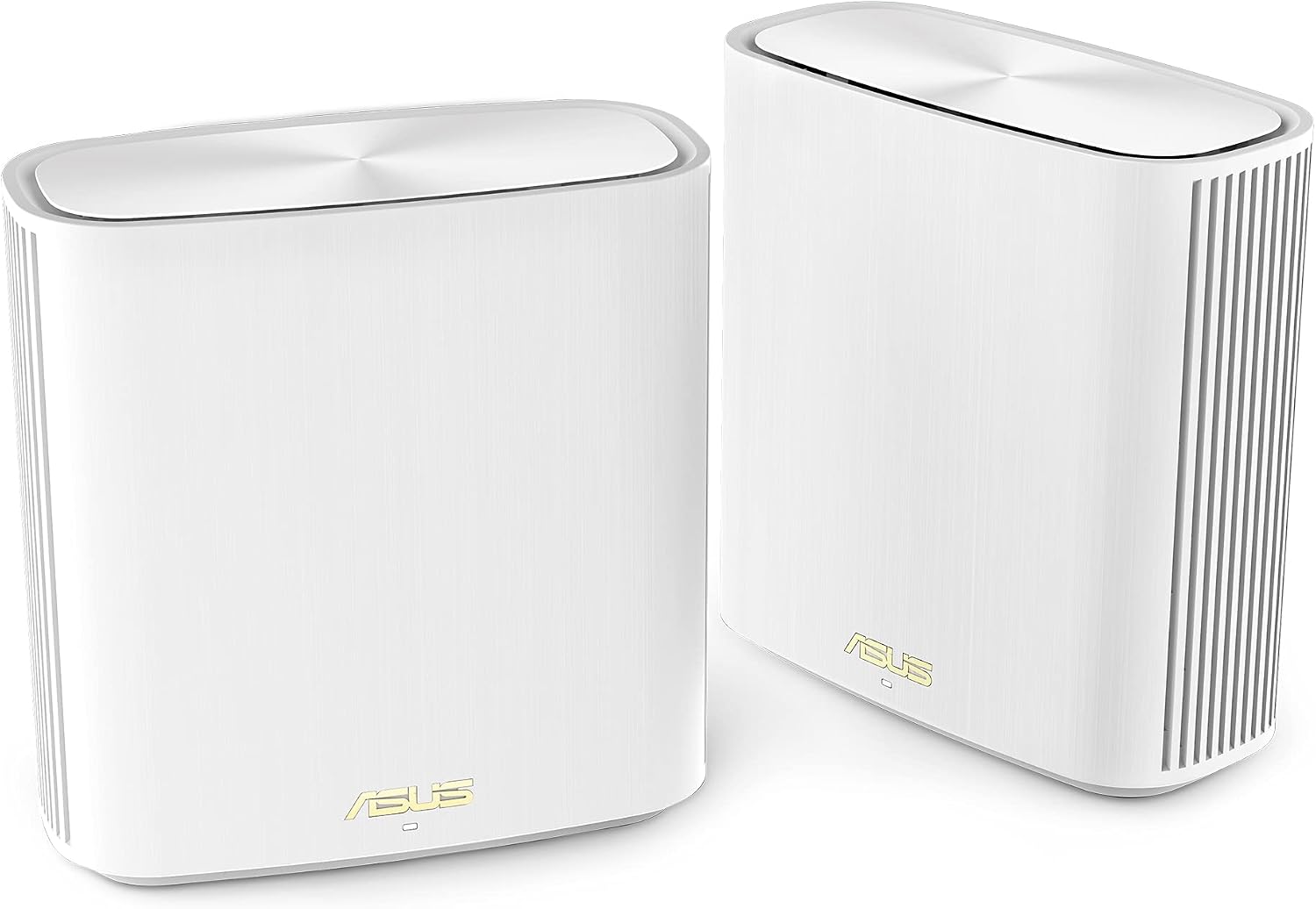 ASUS ZenWiFi Whole-Home Dual-Band Mesh WiFi 6 System XD6 White - 2 Pack, Coverage up to 5,400 sq.ft & 4+ Rooms, 5400Mbps, AiMesh, Lifetime Free Internet Security, Parental Control, Easy Setup
