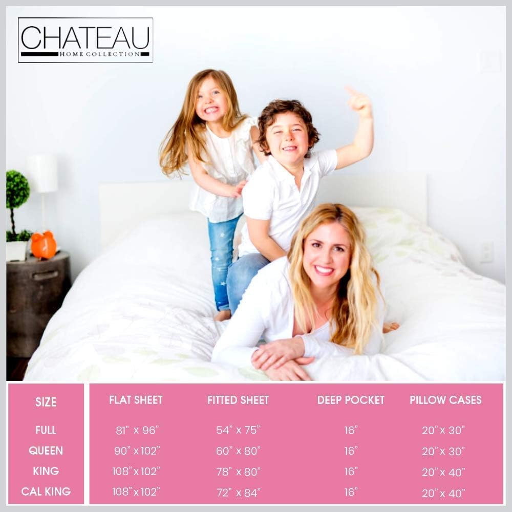 100% Egyptian Cotton Sheets Split King Size Sheets Set with Fully Elasticated Fitted Sheet & Pillowcase Sets, 800TC Sateen Weave Hotel Collection No Pill Soft Breathable Luxury White Bedding