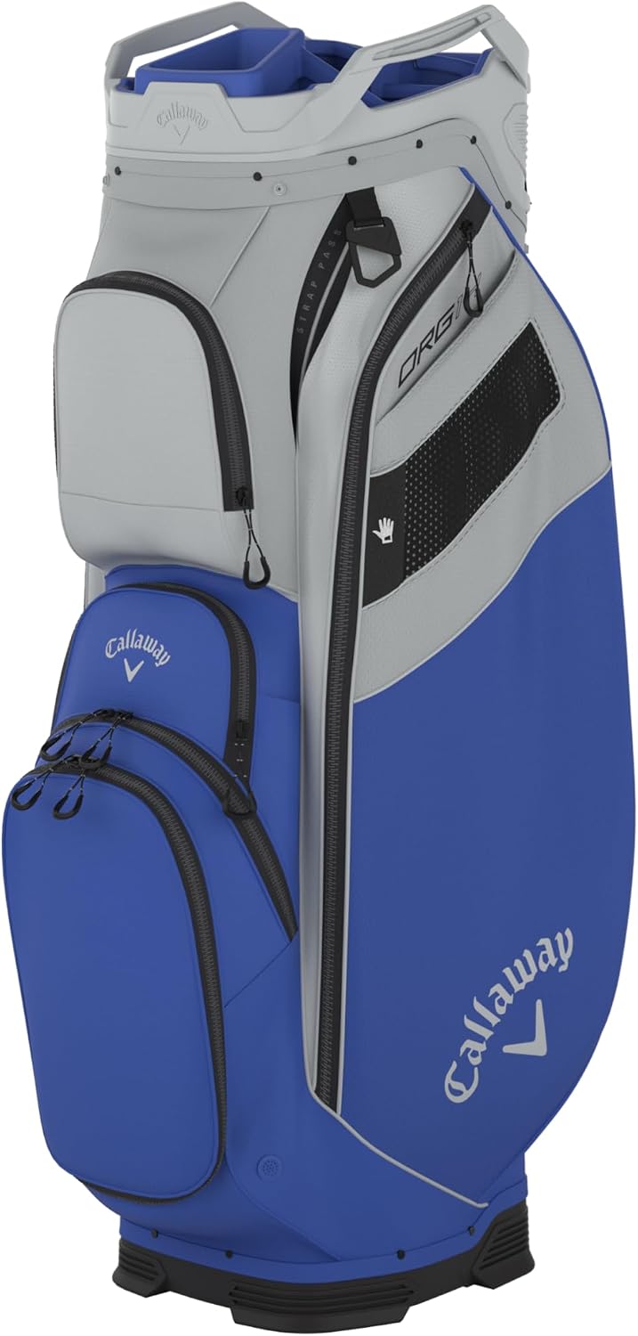 Callaway Golf ORG 14 Cart Bag (Navy/Flow Yellow)