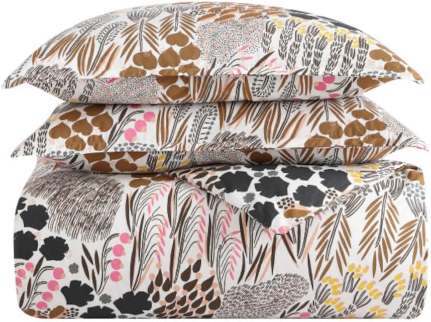 Marimekko - King Duvet Cover Set, Cotton Percale Bedding with Matching Shams, All Season Home Decor (Pieni Letto Multicolor, King)