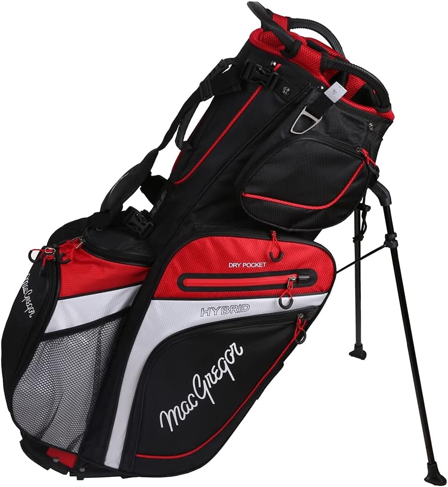 MACGREGOR Golf Hybrid Stand/Cart Golf Bag with 14 Way Divider