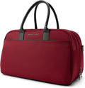 Nomad Lane Carry-On Luggage Duffel Bag, Durable & Lightweight Suitcase. Bento Bag, Personal Item Weekender Travel Bag for Men & Women, Bordeaux Berry