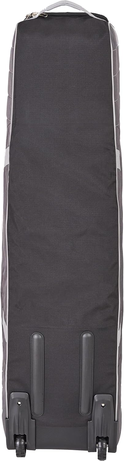 Samsonite Soft-Sided Golf Travel Bag with Wheels, Heavy-Duty 600D Polyester, Additional Top Padding, Shoe/Accessory Pocket, Foldable