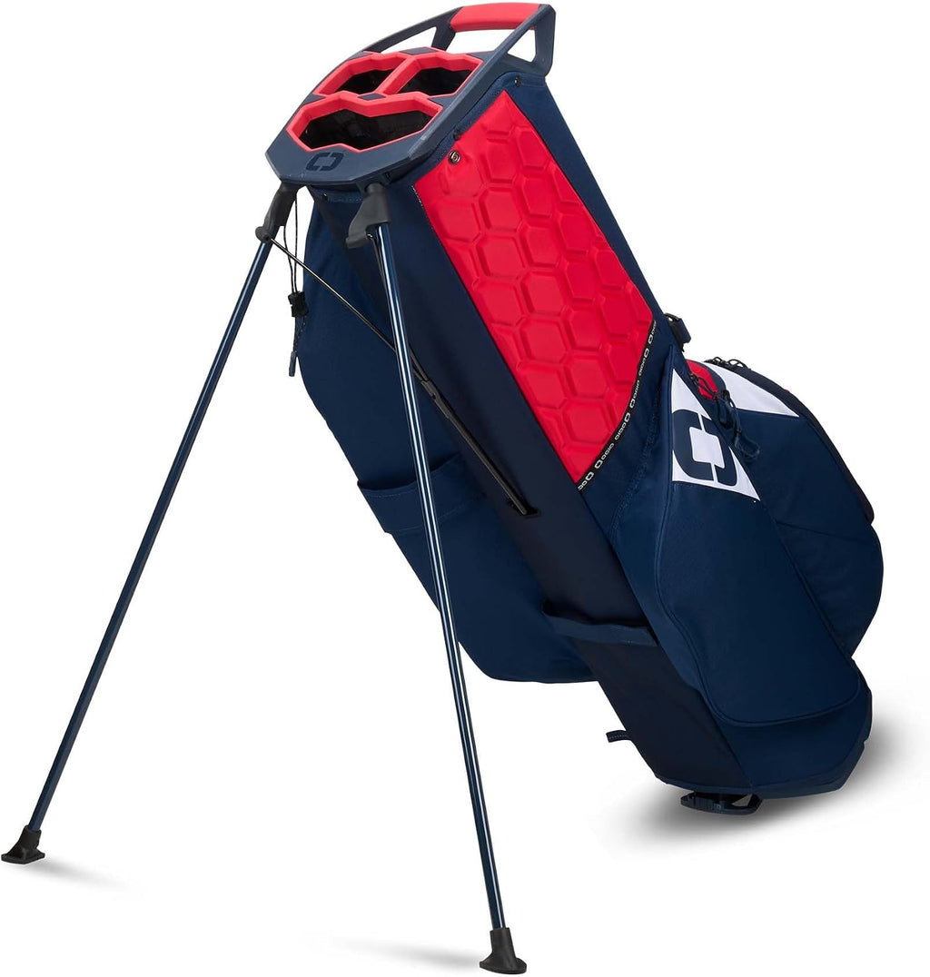 OGIO Golf Fuse 4 Stand Bag (Red/White/Blue)