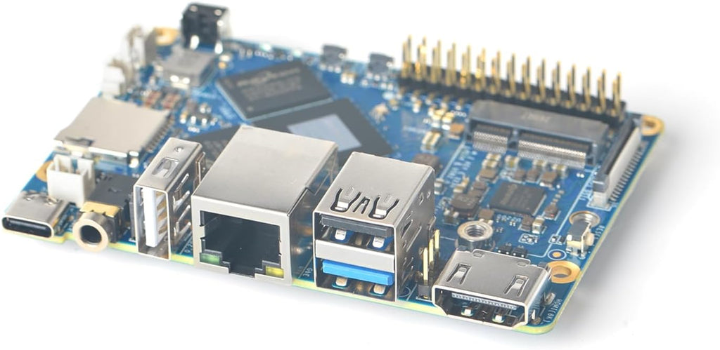 FriendlyElec NanoPi M6 Computer Mini Router OpenWRT, LPDDR5 4GB/16GB/32GB RAM, 6Tops NPU Mali-G610 GPU RK3588S SoC, for NAS, Smart Gateway and 8K Video Playing, Support Debian Ubuntu (32GB SBC)