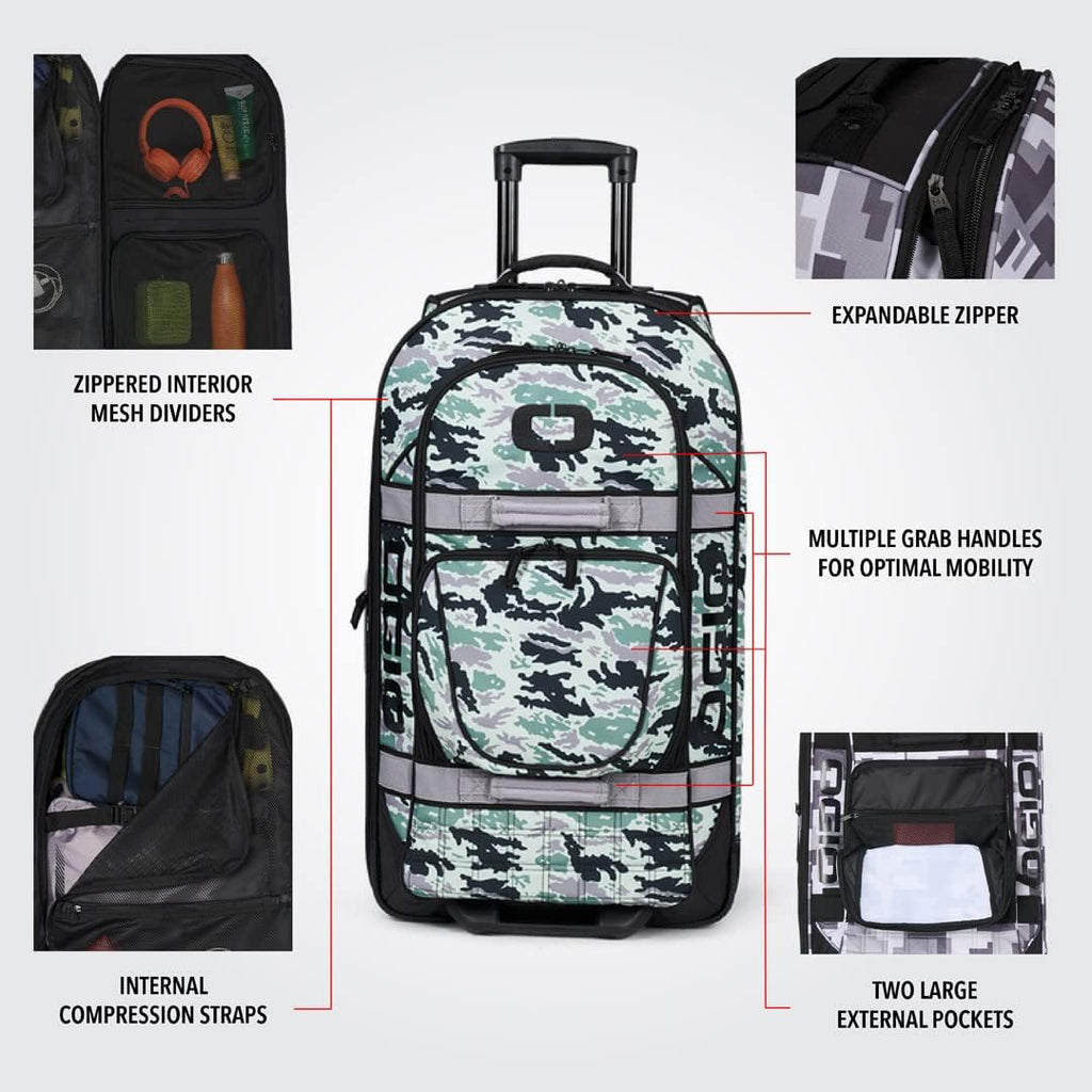 OGIO Terminal Wheeled Travel Suitcase (Gear Bag, Checked Luggage)