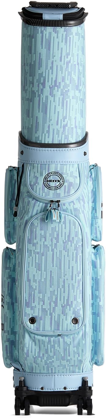 HELIX Rolling Golf Travel Bag with Retractable Top – Wheeled Cart Bag for Daily Play & Airport Travel