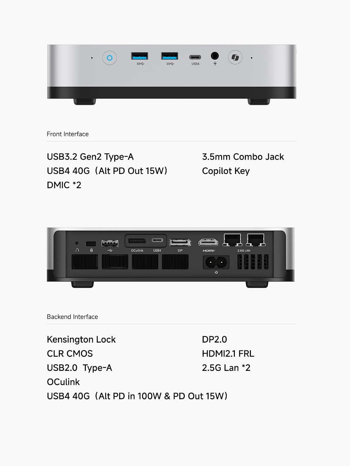 MINISFORUM AI X1 Pro-370 Mini PC AMD Ryzen AI 9 HX370 Up to 5.1GHz 12C/24T, Mini Desktop Computer AMD Radeon 890M, 32GB DDR5 1TB PCIe 4.0 SSD, 8K Quad Display, Dual 2.5 LAN/WiFi 7/BT5.4/Oculink