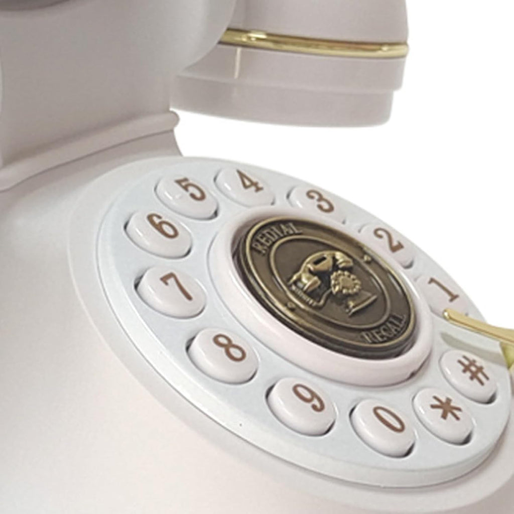 Audio Guest Book Wedding Phone, After The Tone Guest Phone Wedding,Customized Audio Guestbook Phone,Vintage Rotary Styled Record Guest Book Telephone for A Variety of Memorable Party Occasions