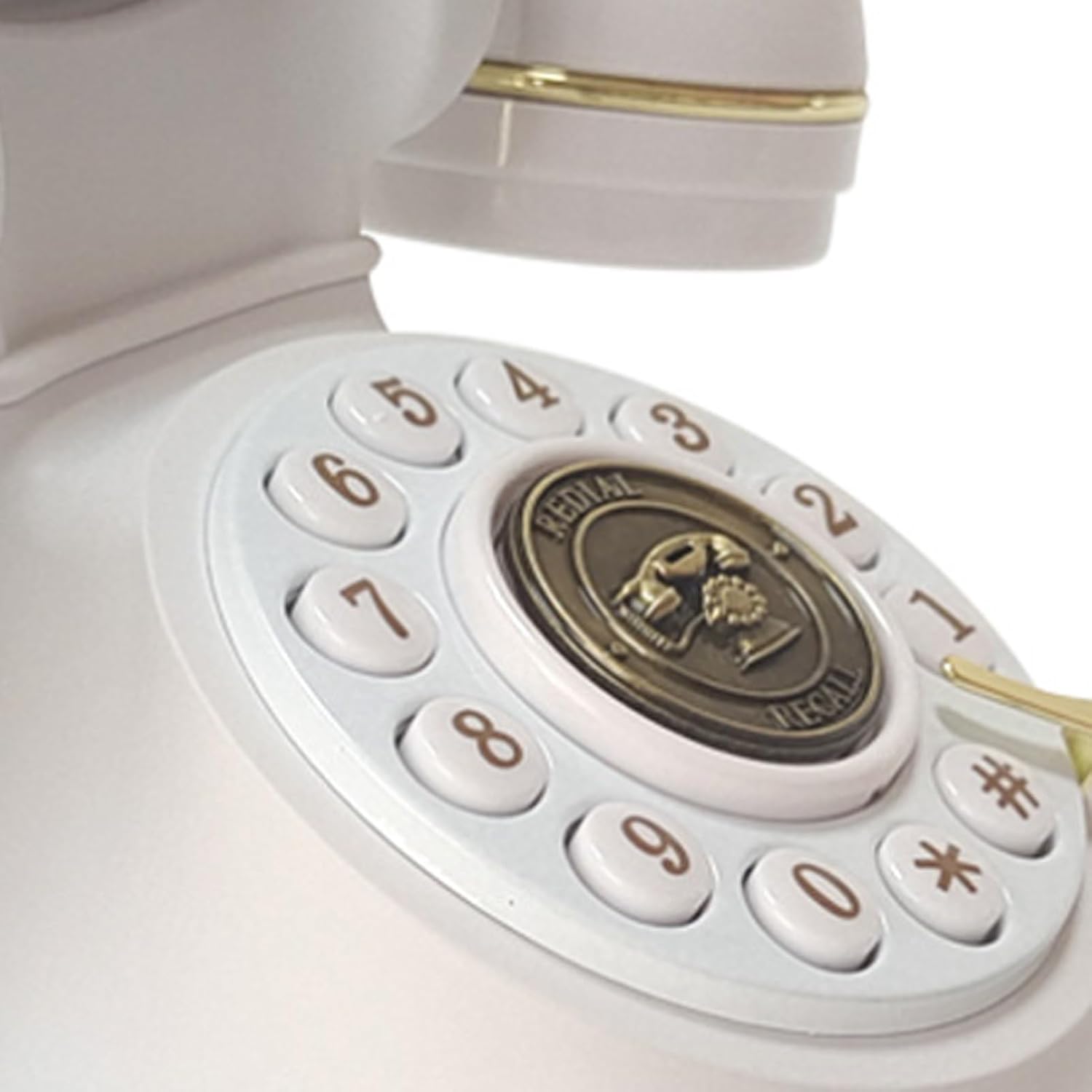 Audio Guest Book Wedding Phone, After The Tone Guest Phone Wedding,Customized Audio Guestbook Phone,Vintage Rotary Styled Record Guest Book Telephone for A Variety of Memorable Party Occasions