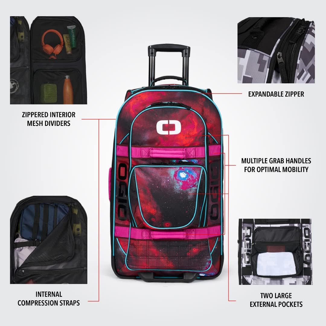 OGIO Terminal Wheeled Travel Suitcase (Gear Bag, Checked Luggage)